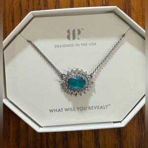 Bomb Party Lab Created Twilight Saphire Necklace MSRP $138